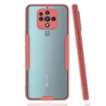Uray store Tecno Camon 16 Kılıf Platin Silikon - Pembe