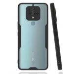Uray store Tecno Camon 16 Kılıf Platin Silikon - Siyah