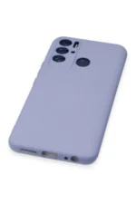 Uray store Tecno Pova Neo Kılıf Nano içi Kadife Silikon - Lila - Görsel 5