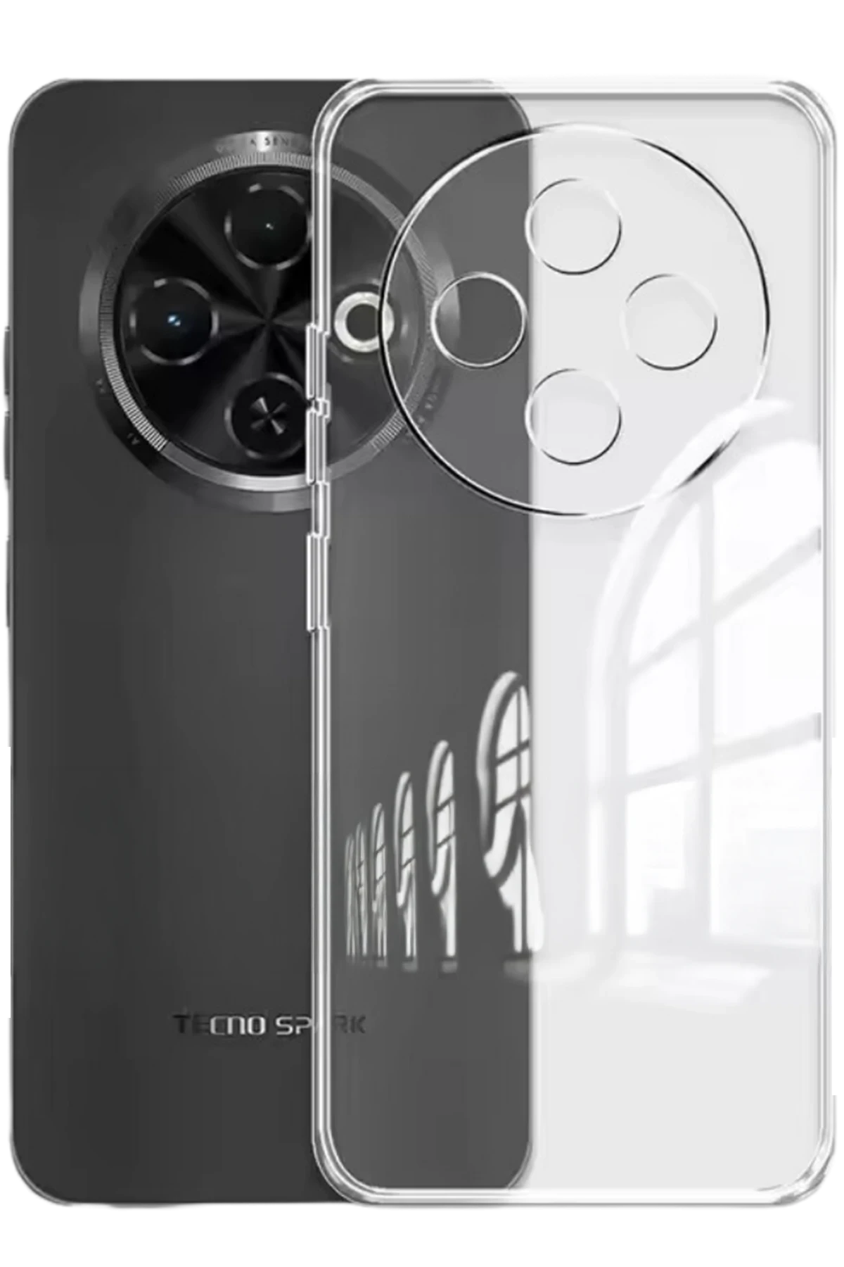 newface-tecno-spark-30c-kilif-lux-seffaf-silikon-default Uray store Tecno Spark 30C Kılıf Lüx Şeffaf Silikon - Görsel 1