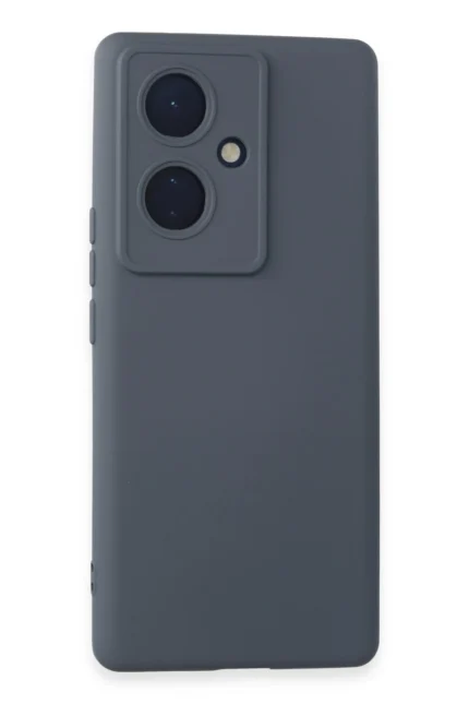Uray store Vivo V29 Lite Kılıf Nano içi Kadife Silikon - Gri