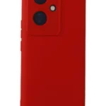 Uray store Vivo V29 Lite Kılıf Nano içi Kadife Silikon - Kırmızı
