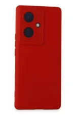 Uray store Vivo V29 Lite Kılıf Nano içi Kadife Silikon - Kırmızı