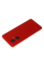 Uray store Vivo V29 Lite Kılıf Nano içi Kadife Silikon - Kırmızı - Görsel 3