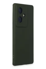 Uray store Vivo V29 Lite Kılıf Nano içi Kadife Silikon - Koyu Yeşil - Görsel 2
