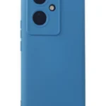 Uray store Vivo V29 Lite Kılıf Nano içi Kadife Silikon - Mavi