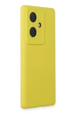 Uray store Vivo V29 Lite Kılıf Nano içi Kadife Silikon - Sarı - Görsel 2