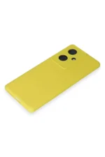 Uray store Vivo V29 Lite Kılıf Nano içi Kadife Silikon - Sarı - Görsel 4