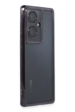 Uray store Vivo V29 Lite Kılıf Razer Lensli Silikon - Mor - Görsel 2