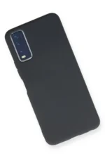 Uray store Vivo Y11S Kılıf Nano içi Kadife Silikon - Lacivert - Görsel 2