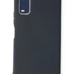 Uray store Vivo Y11S Kılıf Nano içi Kadife Silikon - Lacivert