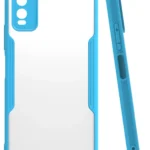 Uray store Vivo Y11S Kılıf Platin Silikon - Mavi