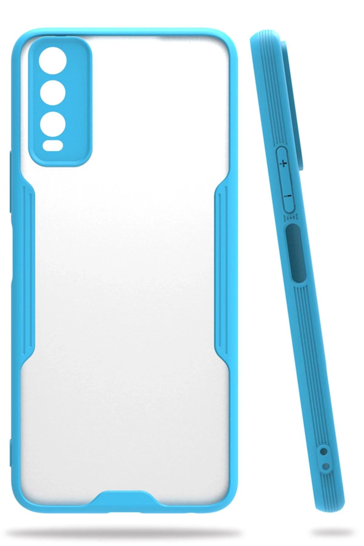 newface-vivo-y11s-kilif-platin-silikon-mavi-default Uray store Vivo Y11S Kılıf Platin Silikon - Mavi - Görsel 1