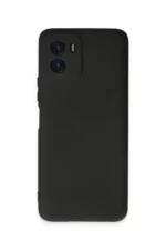 Uray store Vivo Y15S Kılıf First Silikon - Siyah