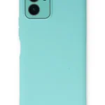 Uray store Vivo Y15S Kılıf Lansman Glass Kapak - Turkuaz