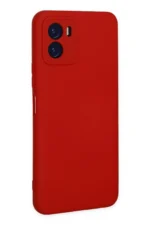 Uray store Vivo Y15S Kılıf Nano içi Kadife Silikon - Kırmızı - Görsel 3