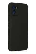 Uray store Vivo Y15S Kılıf Nano içi Kadife Silikon - Siyah - Görsel 3