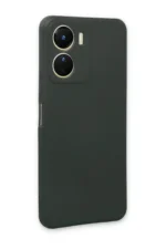 Uray store Vivo Y16 Kılıf First Silikon - Koyu Yeşil - Görsel 2