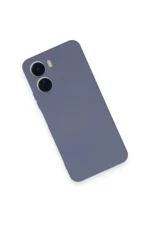 Uray store Vivo Y16 Kılıf Nano içi Kadife Silikon - Gri - Görsel 3