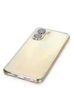 Uray store Vivo Y16 Kılıf Razer Lensli Silikon - Gold - Görsel 4