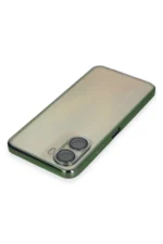 Uray store Vivo Y16 Kılıf Razer Lensli Silikon - Yeşil - Görsel 3