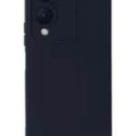 Uray store Vivo Y17S Kılıf Nano içi Kadife Silikon - Lacivert