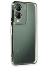 Uray store Vivo Y17S Kılıf Razer Lensli Silikon - Yeşil