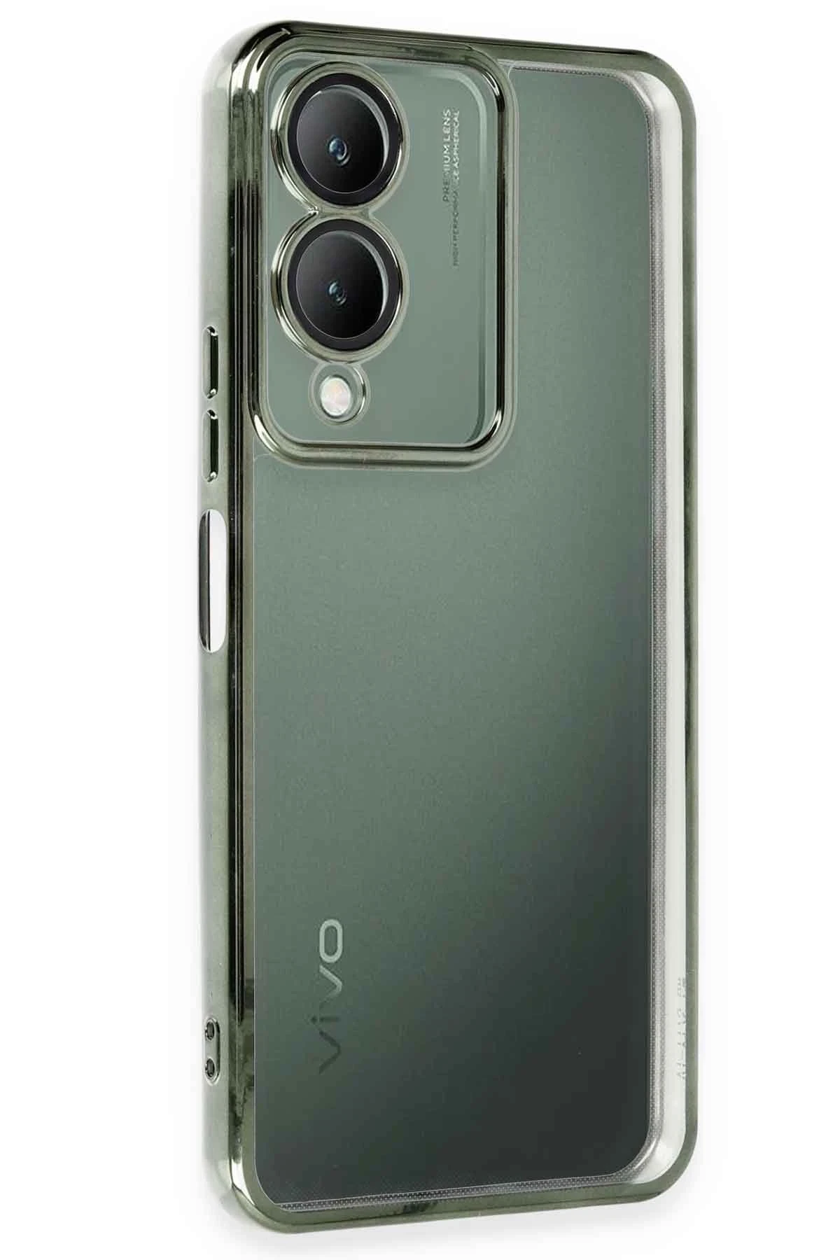 newface-vivo-y17s-kilif-razer-lensli-silikon-yesil-default Uray store Vivo Y17S Kılıf Razer Lensli Silikon - Yeşil - Görsel 1