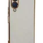 Uray store Vivo Y17S Kılıf Volet Silikon - Beyaz