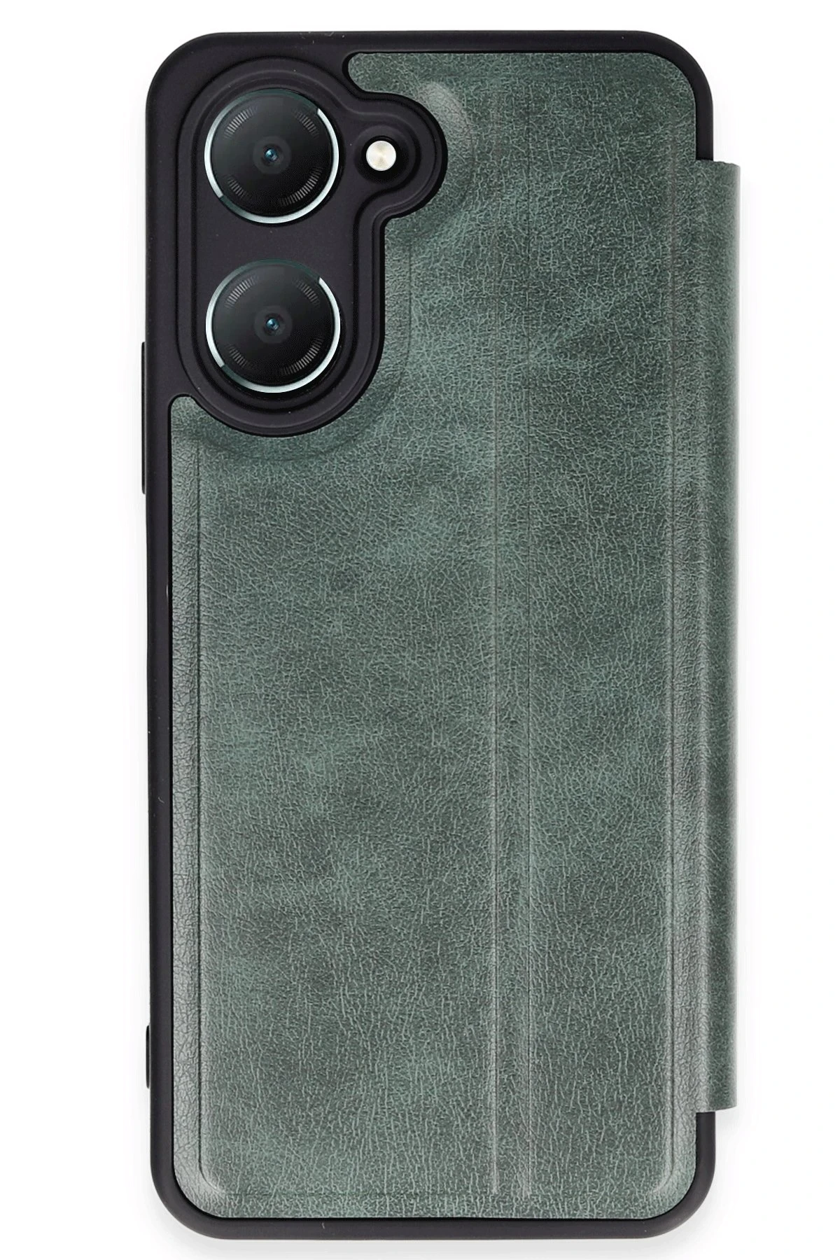 newface-vivo-y18-kilif-flip-cover-koyu-yesil-default Uray store Vivo Y18 Kılıf Flip Cover - Koyu Yeşil - Görsel 1