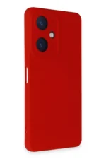 Uray store Vivo Y27 Kılıf Nano içi Kadife Silikon - Kırmızı - Görsel 2