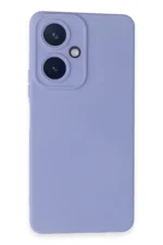 Uray store Vivo Y27 Kılıf Nano içi Kadife Silikon - Lila