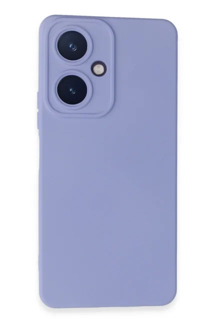 Uray store Vivo Y27 Kılıf Nano içi Kadife Silikon - Lila
