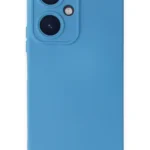 Uray store Vivo Y27 Kılıf Nano içi Kadife Silikon - Mavi
