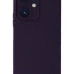 Uray store Vivo Y27 Kılıf Nano içi Kadife Silikon - Mor