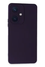 Uray store Vivo Y27 Kılıf Nano içi Kadife Silikon - Mor