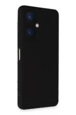 Uray store Vivo Y27 Kılıf Nano içi Kadife Silikon - Siyah - Görsel 2