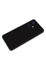 Uray store Vivo Y27 Kılıf Nano içi Kadife Silikon - Siyah - Görsel 4