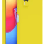 Uray store Vivo Y53S Kılıf Nano içi Kadife Silikon - Sarı