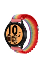Uray store Watch 20mm KR410 Kumaş Kordon - Gökkuşağı 1