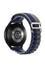 Uray store Watch 20mm KR410 Kumaş Kordon - Lacivert-Yeşil - Görsel 2