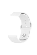 Uray store Watch 22mm Klasik Kordon - Beyaz - Görsel 2