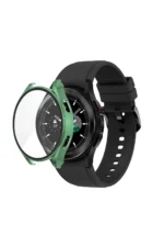 Uray store Watch 5 44mm Wall Camlı Kasa Ekran Koruyucu - Koyu Yeşil - Görsel 2