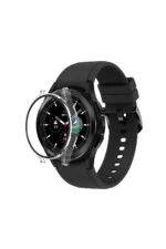 Uray store Watch 5 Pro 45mm Wall Camlı Kasa Ekran Koruyucu - Şeffaf - Görsel 2