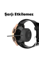Uray store Watch 5 Pro 45mm Wall Camlı Kasa Ekran Koruyucu - Uzay Grisi - Görsel 3