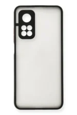 Uray store Xiaomi Mi 10T Kılıf Montreal Silikon Kapak - Siyah