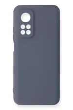Uray store Xiaomi Mi 10T Kılıf Nano içi Kadife Silikon - Gri