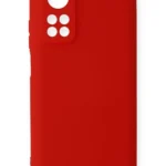 Uray store Xiaomi Mi 10T Kılıf Nano içi Kadife Silikon - Kırmızı