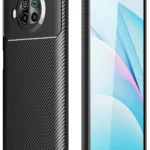 Uray store Xiaomi Mi 10T Lite Kılıf Auto Focus Karbon Kapak - Siyah