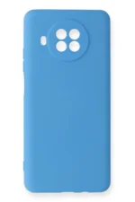Uray store Xiaomi Mi 10T Lite Kılıf Nano içi Kadife Silikon - Mavi